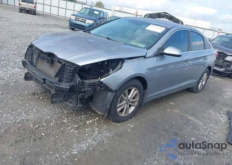 2016 Hyundai Sonata Se z USA, uszkodzony, nr VIN 5NPE24AF4GH326844